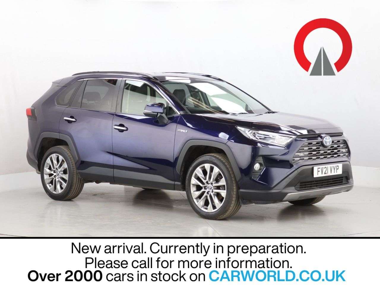 A 2021 TOYOTA RAV4 2.5 VVT-h GPF Excel SUV 5dr Petrol Hybrid CVT Euro 6 (s/s) (218 ps) A 2021 TOYOTA RAV4 2.5 VVT-h GPF Excel SUV 5dr Petrol Hybrid CVT Euro 6 (s/s) (218 ps)