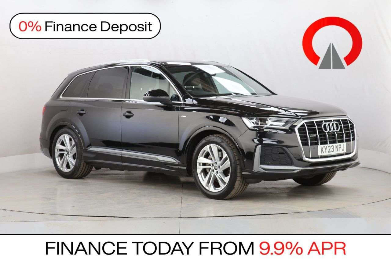A 2023 AUDI Q7 3.0 TDI V6 50 S line SUV 5dr Diesel Tiptronic quattro Euro 6 (s/s) (286 ps) A 2023 AUDI Q7 3.0 TDI V6 50 S line SUV 5dr Diesel Tiptronic quattro Euro 6 (s/s) (286 ps)