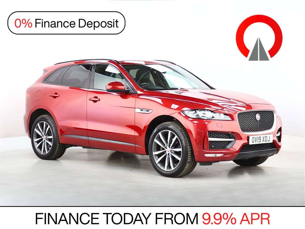 A 2019 JAGUAR F-PACE 2.0 D180 R-Sport SUV 5dr Diesel Auto AWD Euro 6 (s/s) (180 ps) A 2019 JAGUAR F-PACE 2.0 D180 R-Sport SUV 5dr Diesel Auto AWD Euro 6 (s/s) (180 ps)