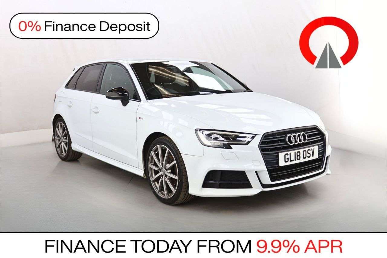 A 2018 AUDI A3 1.5 TFSI CoD Black Edition Sportback 5dr Petrol Manual Euro 6 (s/s) (150 ps A 2018 AUDI A3 1.5 TFSI CoD Black Edition Sportback 5dr Petrol Manual Euro 6 (s/s) (150 ps