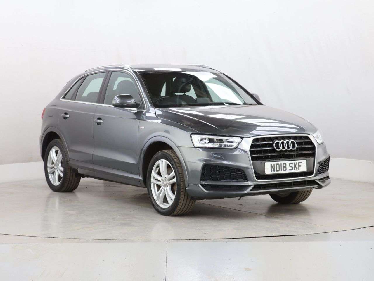 A 2018 AUDI Q3 1.4 TFSI CoD S line Edition SUV 5dr Petrol Manual Euro 6 (s/s) (150 ps) A 2018 AUDI Q3 1.4 TFSI CoD S line Edition SUV 5dr Petrol Manual Euro 6 (s/s) (150 ps)