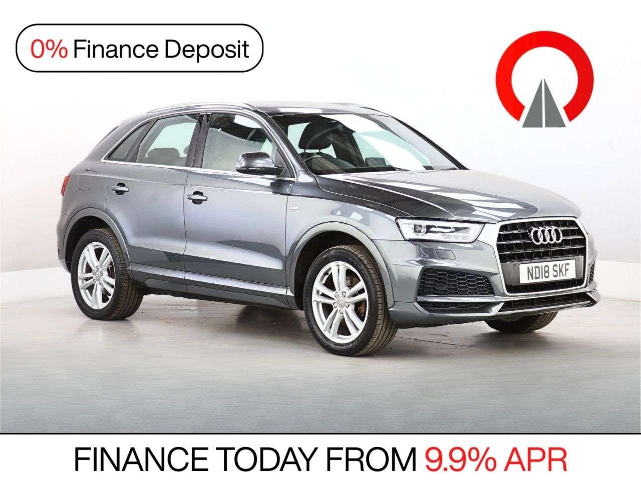 A 2018 AUDI Q3 1.4 TFSI CoD S line Edition SUV 5dr Petrol Manual Euro 6 (s/s) (150 ps) A 2018 AUDI Q3 1.4 TFSI CoD S line Edition SUV 5dr Petrol Manual Euro 6 (s/s) (150 ps)