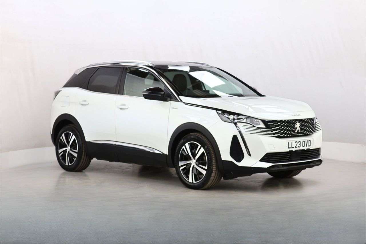 A 2023 PEUGEOT 3008 1.6 13.2kWh GT SUV 5dr Petrol Plug-in Hybrid e-EAT Euro 6 (s/s) (225 ps) A 2023 PEUGEOT 3008 1.6 13.2kWh GT SUV 5dr Petrol Plug-in Hybrid e-EAT Euro 6 (s/s) (225 ps)