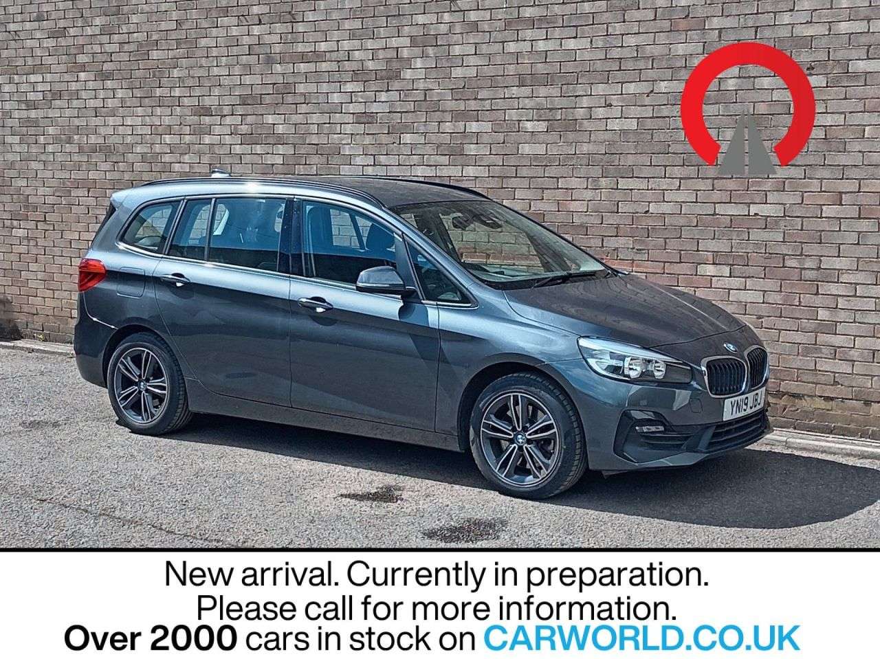 A 2019 BMW 2 SERIES GRAN TOURER 2.0 218d Sport MPV 5dr Diesel Auto Euro 6 (s/s) (150 ps) A 2019 BMW 2 SERIES GRAN TOURER 2.0 218d Sport MPV 5dr Diesel Auto Euro 6 (s/s) (150 ps)