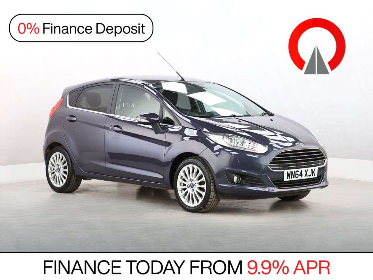 A 2014 FORD FIESTA 1.0T EcoBoost Titanium Hatchback 5dr Petrol Manual Euro 5 (s/s) (125 ps) Ha A 2014 FORD FIESTA 1.0T EcoBoost Titanium Hatchback 5dr Petrol Manual Euro 5 (s/s) (125 ps) Ha
