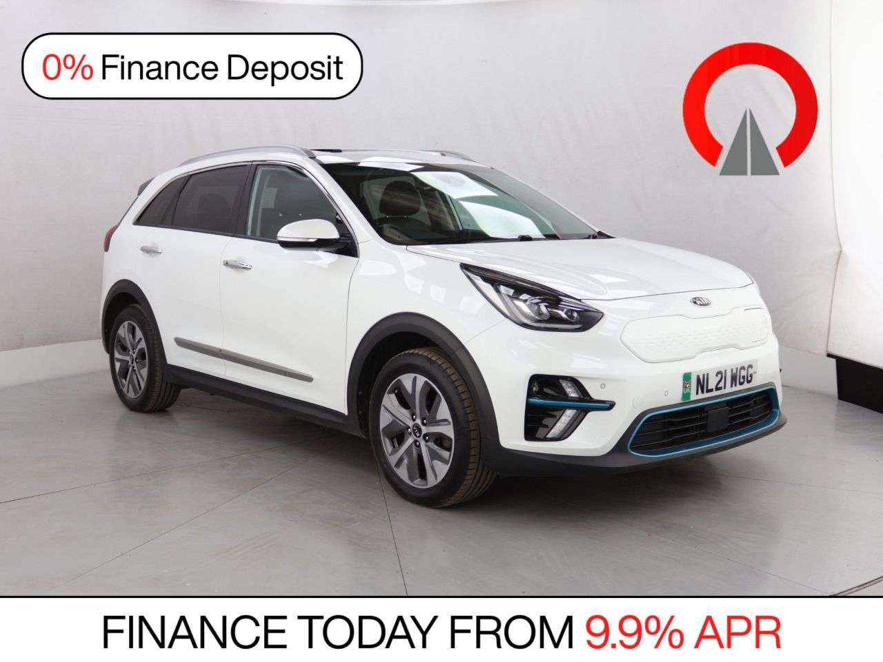 A 2021 KIA NIRO 64kWh 4+ SUV 5dr Electric Auto (201 bhp) A 2021 KIA NIRO 64kWh 4+ SUV 5dr Electric Auto (201 bhp)