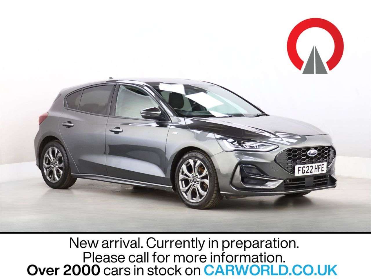 A 2022 FORD FOCUS 1.0T EcoBoost ST-Line Hatchback 5dr Petrol Manual Euro 6 (s/s) (125 ps) A 2022 FORD FOCUS 1.0T EcoBoost ST-Line Hatchback 5dr Petrol Manual Euro 6 (s/s) (125 ps)