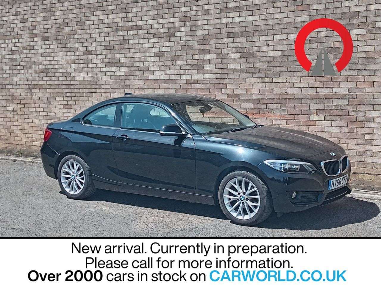 A 2016 BMW 2 SERIES 1.5 218i SE Coupe 2dr Petrol Manual Euro 6 (s/s) (136 ps) A 2016 BMW 2 SERIES 1.5 218i SE Coupe 2dr Petrol Manual Euro 6 (s/s) (136 ps)