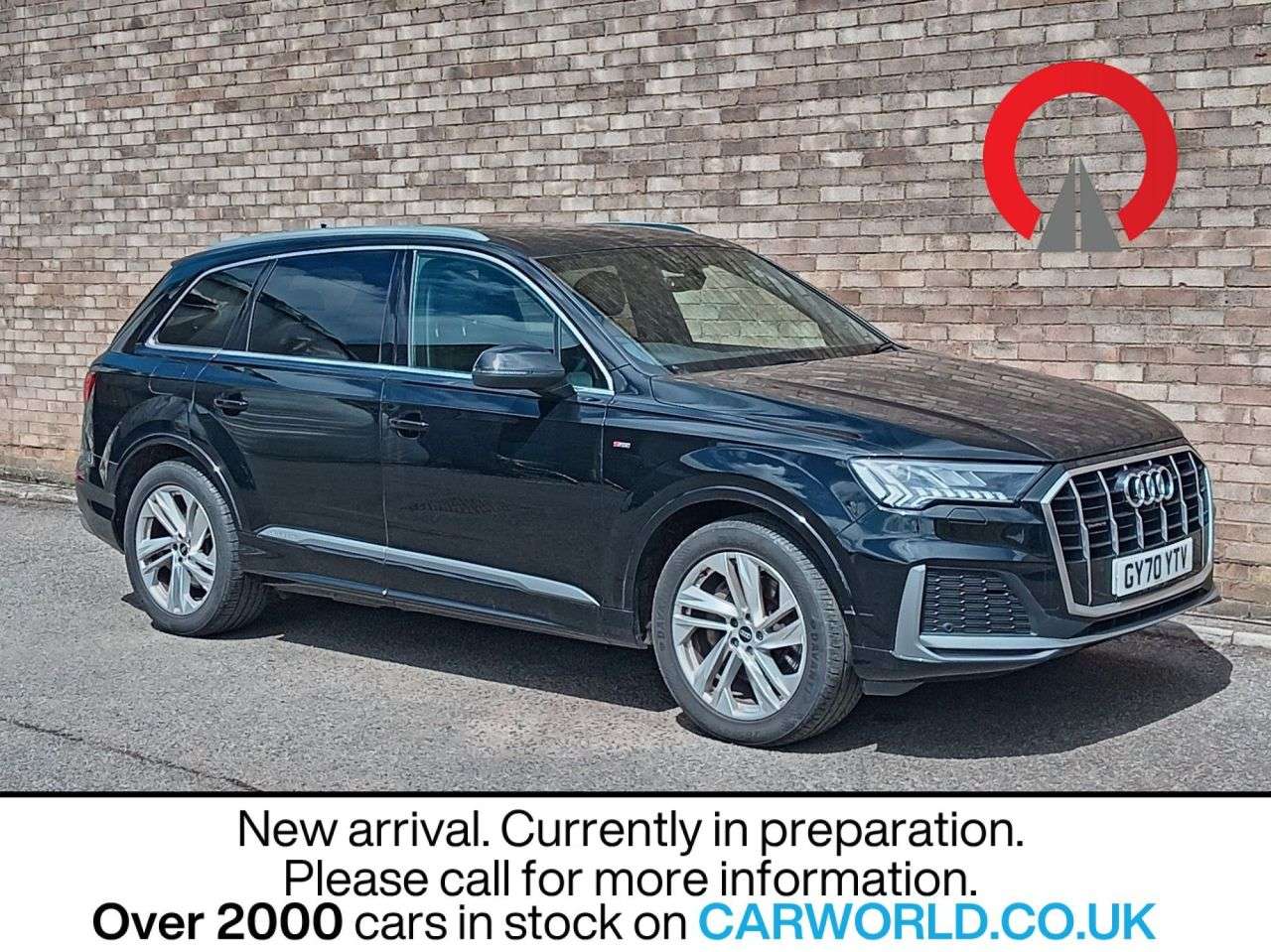 A 2020 AUDI Q7 3.0 TDI V6 50 S line SUV 5dr Diesel Tiptronic quattro Euro 6 (s/s) (286 ps) A 2020 AUDI Q7 3.0 TDI V6 50 S line SUV 5dr Diesel Tiptronic quattro Euro 6 (s/s) (286 ps)