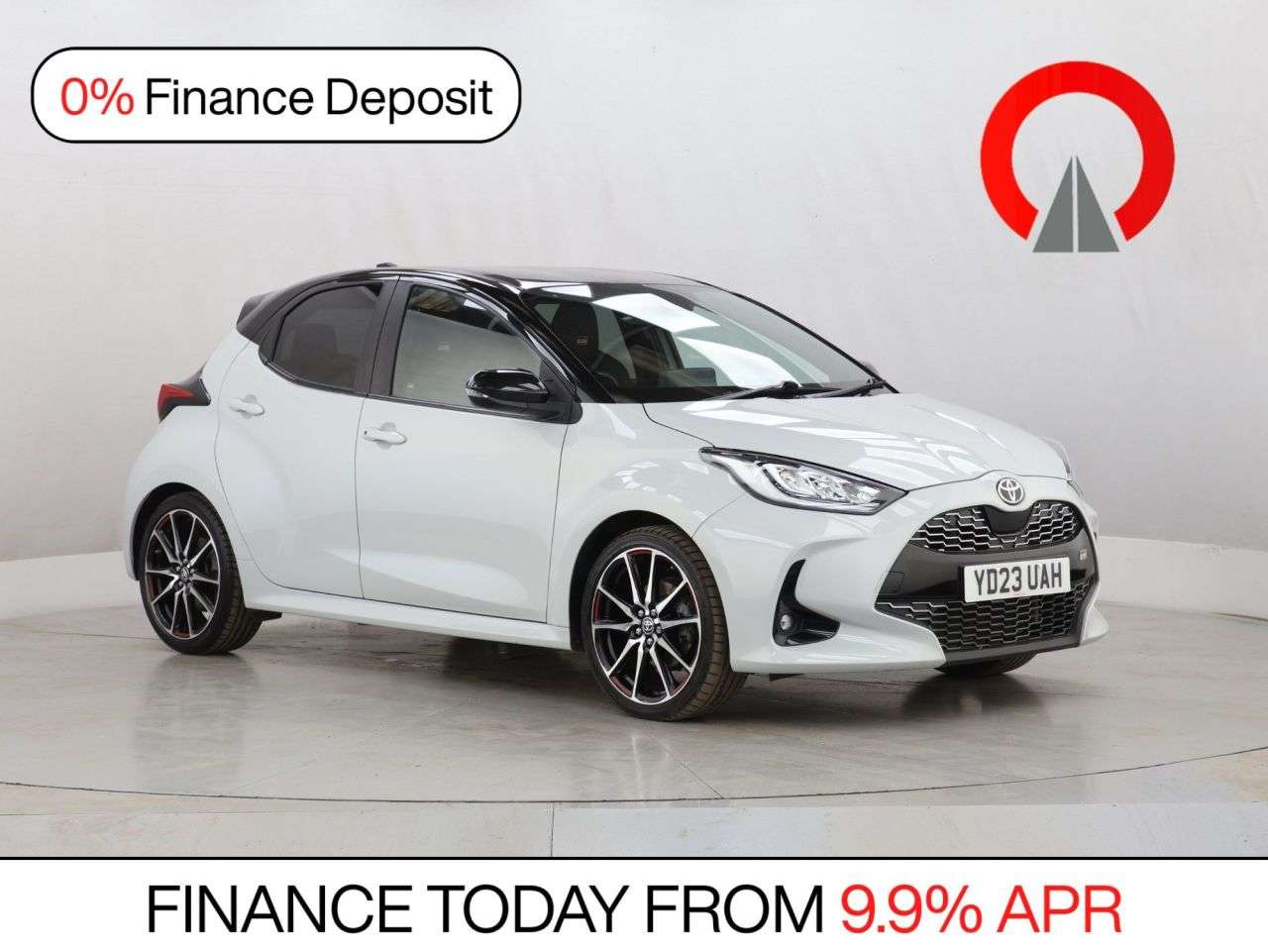 A 2023 TOYOTA YARIS 1.5 VVT-h GR SPORT Hatchback 5dr Petrol Hybrid E-CVT Euro 6 (s/s) (116 ps) A 2023 TOYOTA YARIS 1.5 VVT-h GR SPORT Hatchback 5dr Petrol Hybrid E-CVT Euro 6 (s/s) (116 ps)