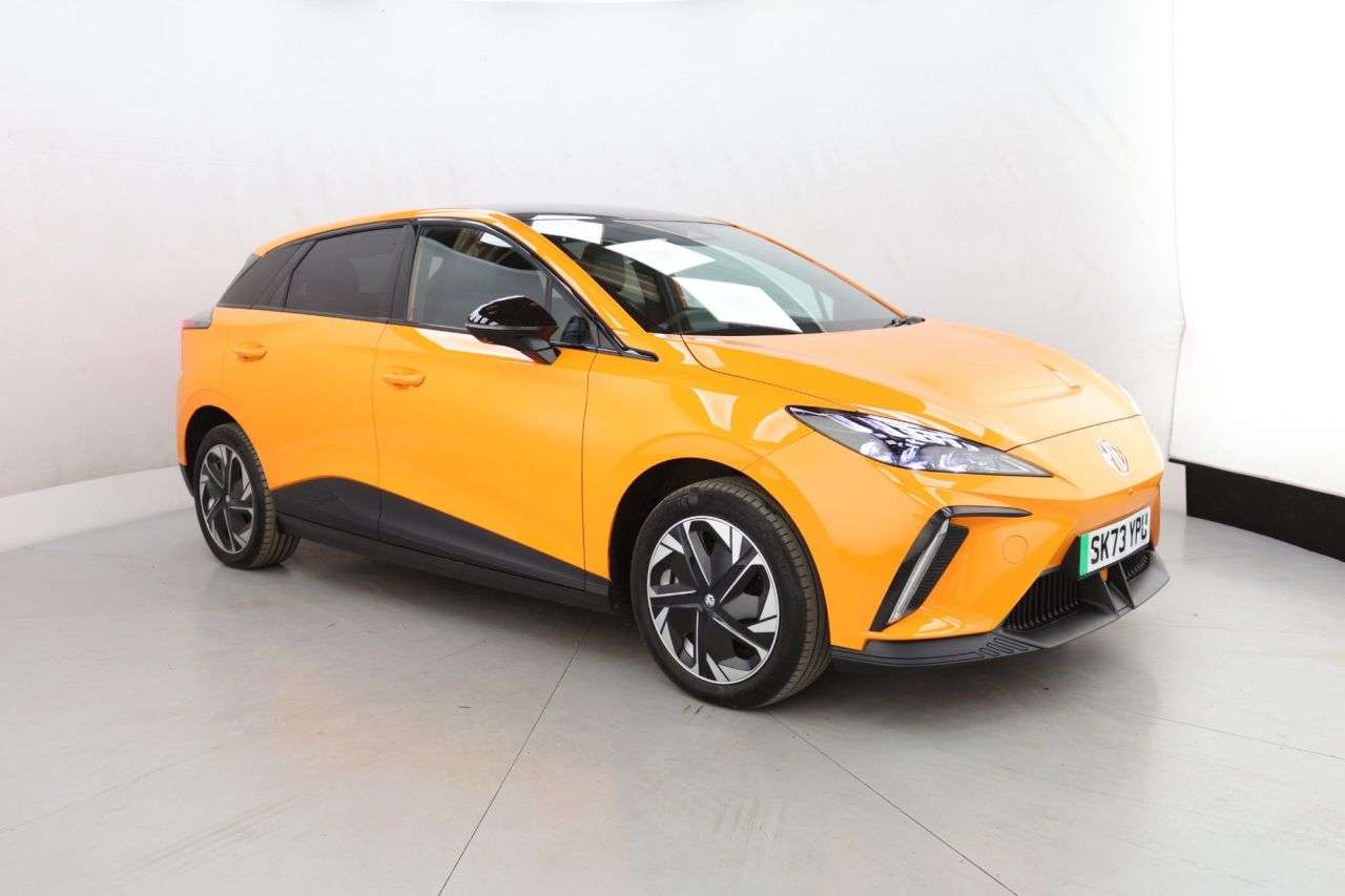 A 2023 MG MG 4 64kWh Trophy Long Range Hatchback 5dr Electric Auto (203 ps) A 2023 MG MG 4 64kWh Trophy Long Range Hatchback 5dr Electric Auto (203 ps)