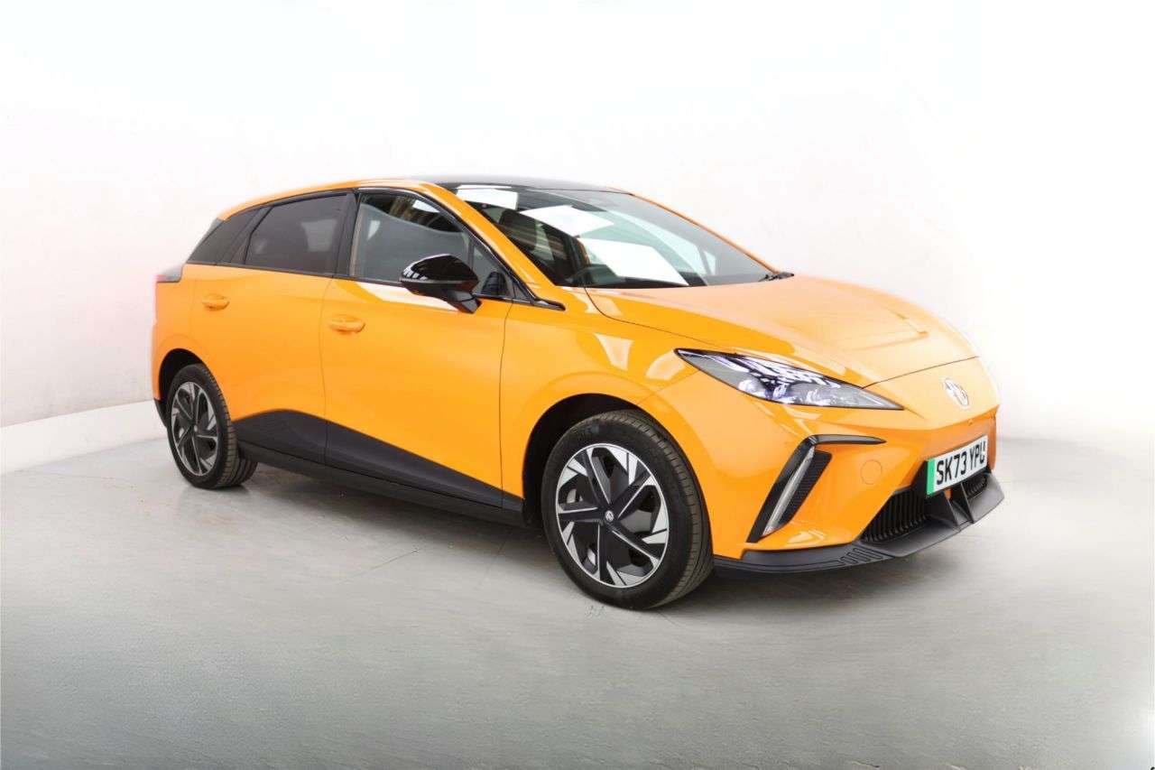 A 2023 MG MG 4 64kWh Trophy Long Range Hatchback 5dr Electric Auto (203 ps) A 2023 MG MG 4 64kWh Trophy Long Range Hatchback 5dr Electric Auto (203 ps)