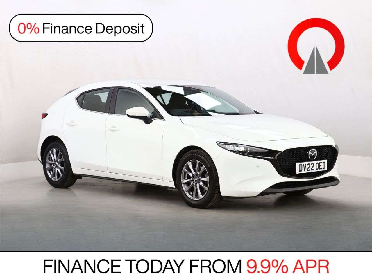 A 2022 MAZDA MAZDA3 2.0 e-SKYACTIV-G MHEV SE-L Lux Hatchback 5dr Petrol Manual Euro 6 (s/s) (12 A 2022 MAZDA MAZDA3 2.0 e-SKYACTIV-G MHEV SE-L Lux Hatchback 5dr Petrol Manual Euro 6 (s/s) (12