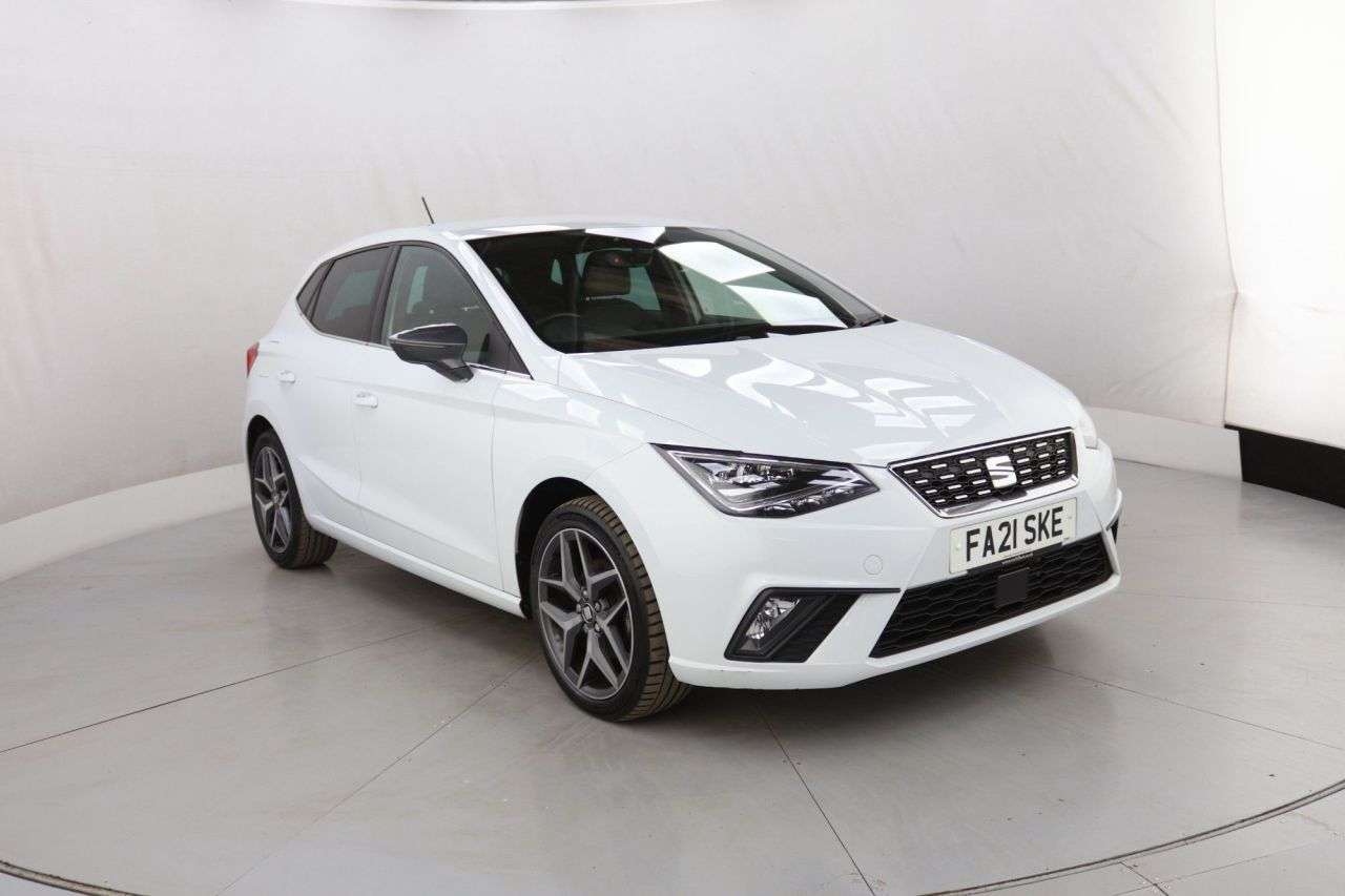 A 2021 SEAT IBIZA 1.0 TSI XCELLENCE Hatchback 5dr Petrol Manual Euro 6 (s/s) (110 ps) A 2021 SEAT IBIZA 1.0 TSI XCELLENCE Hatchback 5dr Petrol Manual Euro 6 (s/s) (110 ps)