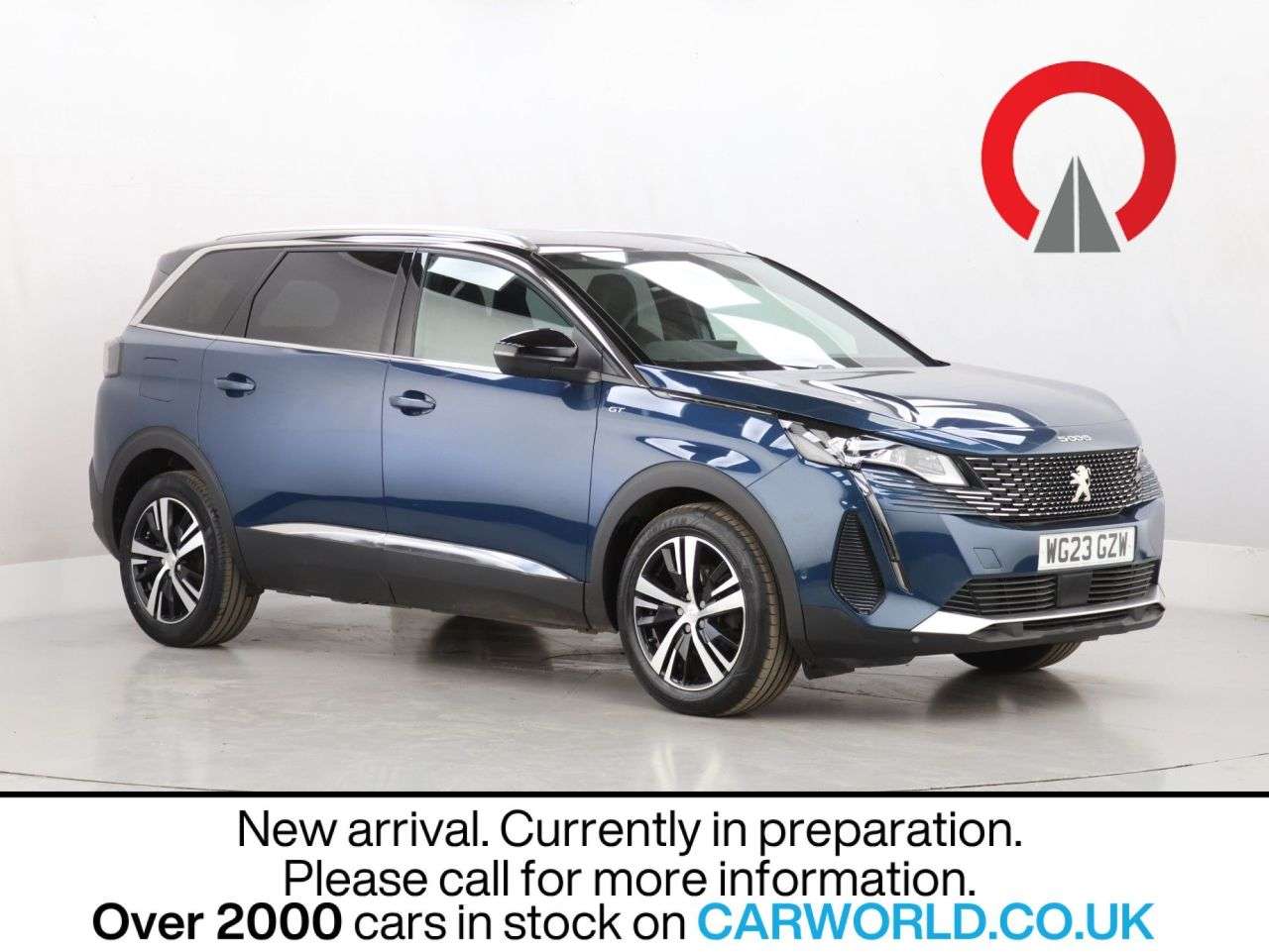 A 2023 PEUGEOT 5008 1.5 BlueHDi GT SUV 5dr Diesel EAT Euro 6 (s/s) (130 ps) A 2023 PEUGEOT 5008 1.5 BlueHDi GT SUV 5dr Diesel EAT Euro 6 (s/s) (130 ps)