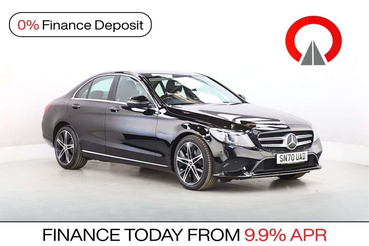 A 2020 MERCEDES-BENZ C CLASS 1.5 C200 MHEV EQ Boost Sport Saloon 4dr Petrol G-Tronic+ Euro 6 (s/s) (198 A 2020 MERCEDES-BENZ C CLASS 1.5 C200 MHEV EQ Boost Sport Saloon 4dr Petrol G-Tronic+ Euro 6 (s/s) (198
