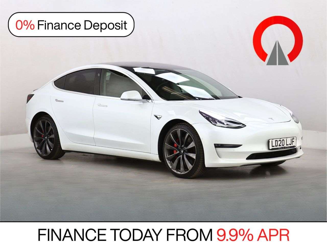 A 2020 TESLA MODEL 3 (Dual Motor) Performance Saloon 4dr Electric Auto 4WDE (Performance Upgrade A 2020 TESLA MODEL 3 (Dual Motor) Performance Saloon 4dr Electric Auto 4WDE (Performance Upgrade