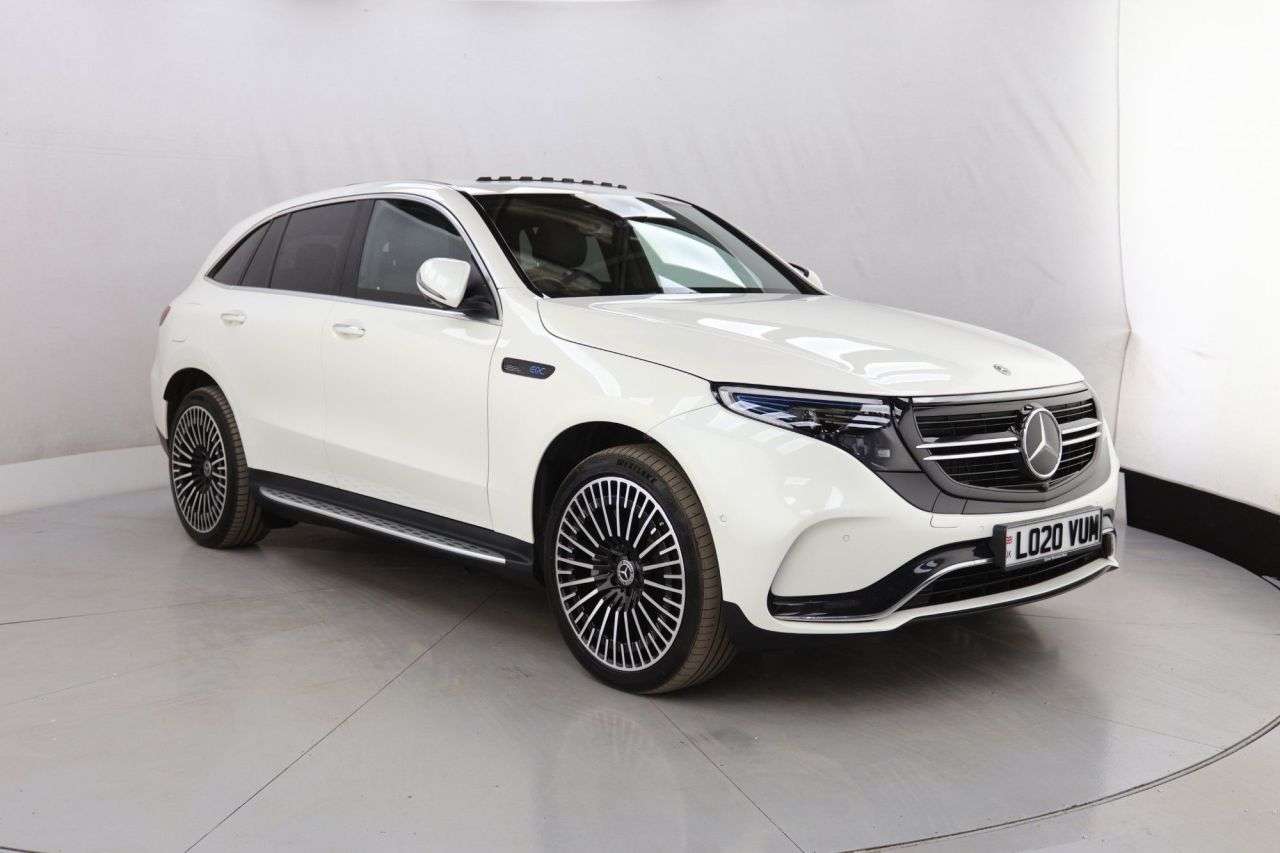 A 2020 MERCEDES-BENZ EQC EQC 400 80kWh AMG Line (Premium Plus) SUV 5dr Electric Auto 4MATIC (408 ps) A 2020 MERCEDES-BENZ EQC EQC 400 80kWh AMG Line (Premium Plus) SUV 5dr Electric Auto 4MATIC (408 ps)