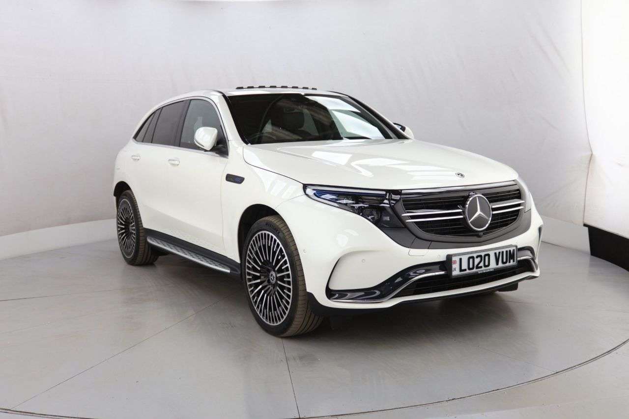 A 2020 MERCEDES-BENZ EQC EQC 400 80kWh AMG Line (Premium Plus) SUV 5dr Electric Auto 4MATIC (408 ps) A 2020 MERCEDES-BENZ EQC EQC 400 80kWh AMG Line (Premium Plus) SUV 5dr Electric Auto 4MATIC (408 ps)