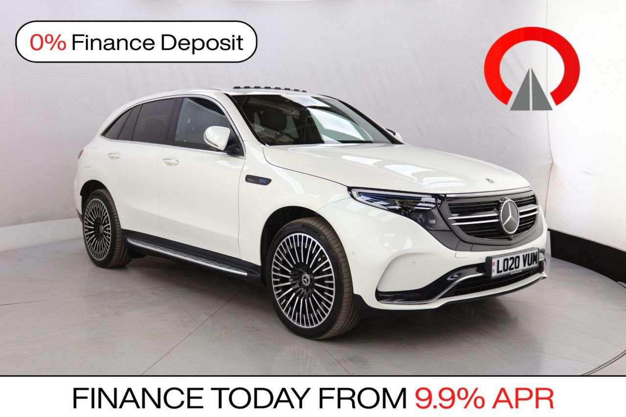A 2020 MERCEDES-BENZ EQC EQC 400 80kWh AMG Line (Premium Plus) SUV 5dr Electric Auto 4MATIC (408 ps) A 2020 MERCEDES-BENZ EQC EQC 400 80kWh AMG Line (Premium Plus) SUV 5dr Electric Auto 4MATIC (408 ps)