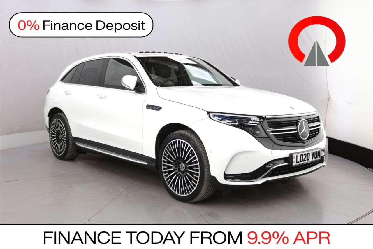 A 2020 MERCEDES-BENZ EQC EQC 400 80kWh AMG Line (Premium Plus) SUV 5dr Electric Auto 4MATIC (408 ps) A 2020 MERCEDES-BENZ EQC EQC 400 80kWh AMG Line (Premium Plus) SUV 5dr Electric Auto 4MATIC (408 ps)