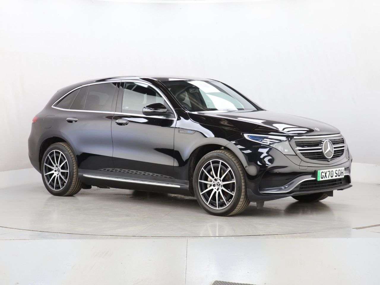 A 2020 MERCEDES-BENZ EQC EQC 400 80kWh AMG Line SUV 5dr Electric Auto 4MATIC (408 ps) A 2020 MERCEDES-BENZ EQC EQC 400 80kWh AMG Line SUV 5dr Electric Auto 4MATIC (408 ps)