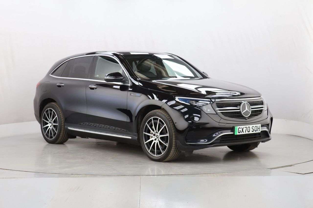 A 2020 MERCEDES-BENZ EQC EQC 400 80kWh AMG Line SUV 5dr Electric Auto 4MATIC (408 ps) A 2020 MERCEDES-BENZ EQC EQC 400 80kWh AMG Line SUV 5dr Electric Auto 4MATIC (408 ps)