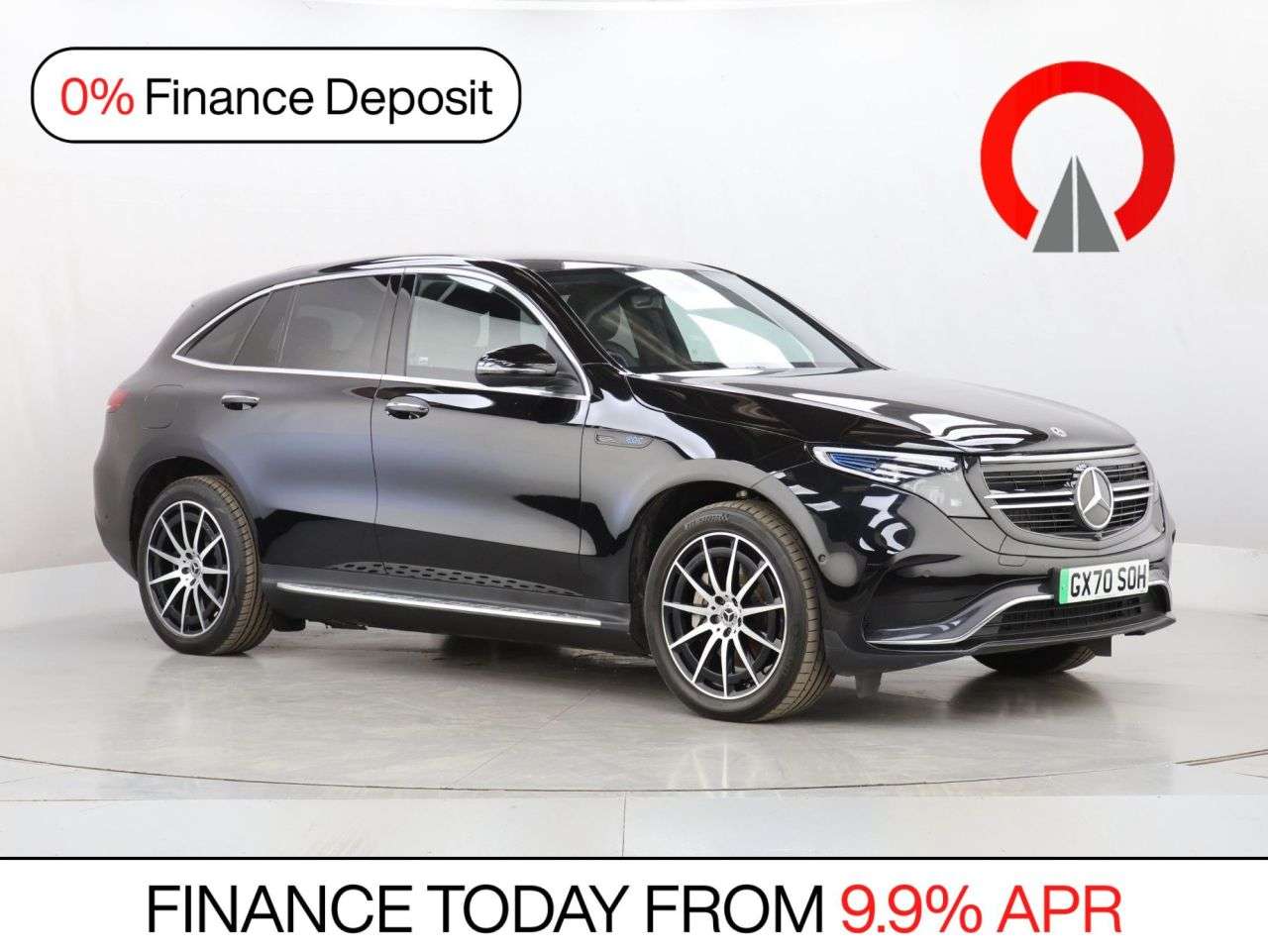 A 2020 MERCEDES-BENZ EQC EQC 400 80kWh AMG Line SUV 5dr Electric Auto 4MATIC (408 ps) A 2020 MERCEDES-BENZ EQC EQC 400 80kWh AMG Line SUV 5dr Electric Auto 4MATIC (408 ps)