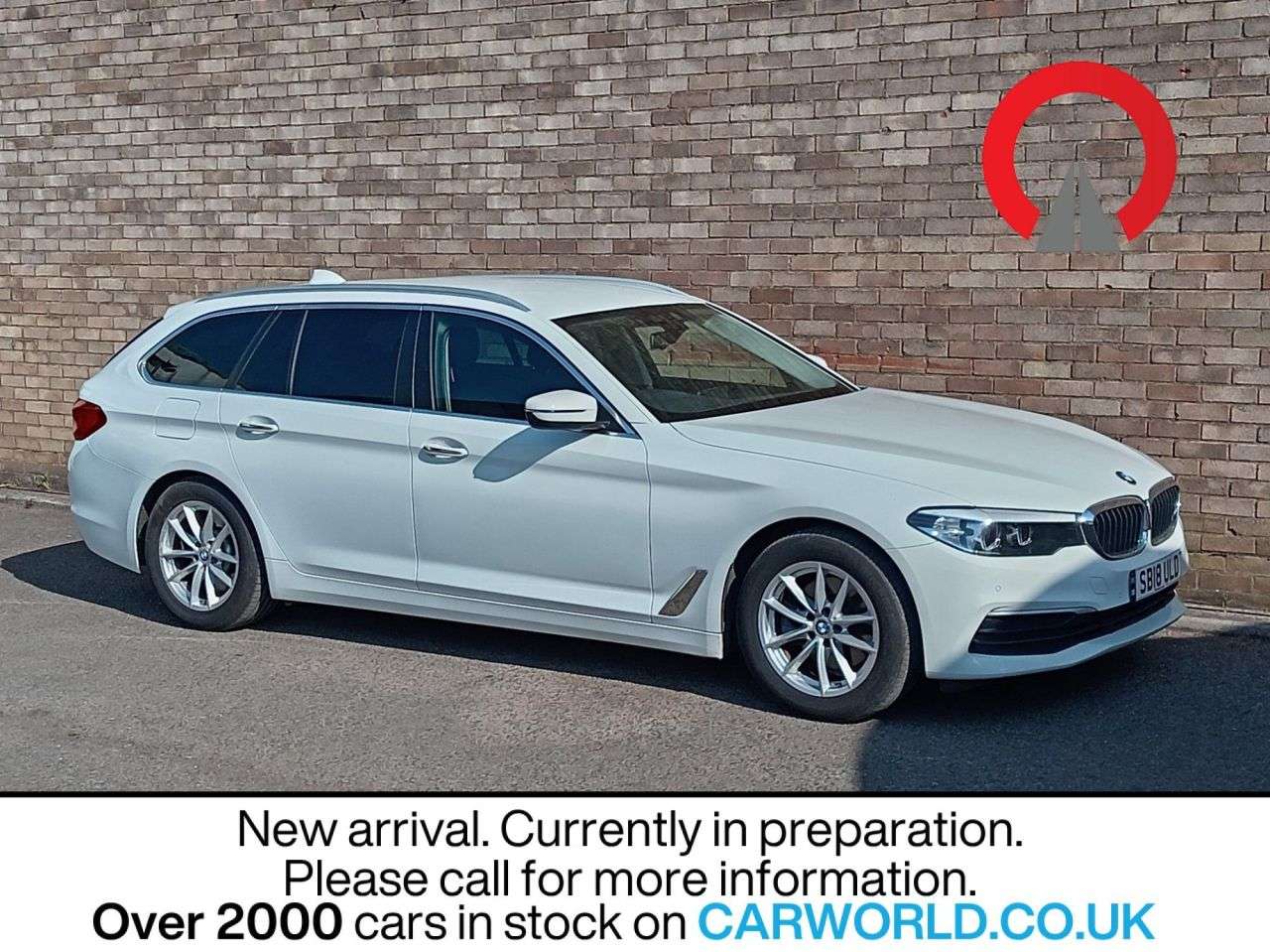 A 2018 BMW 5 SERIES 2.0 520d SE Touring 5dr Diesel Auto Euro 6 (s/s) (190 ps) A 2018 BMW 5 SERIES 2.0 520d SE Touring 5dr Diesel Auto Euro 6 (s/s) (190 ps)