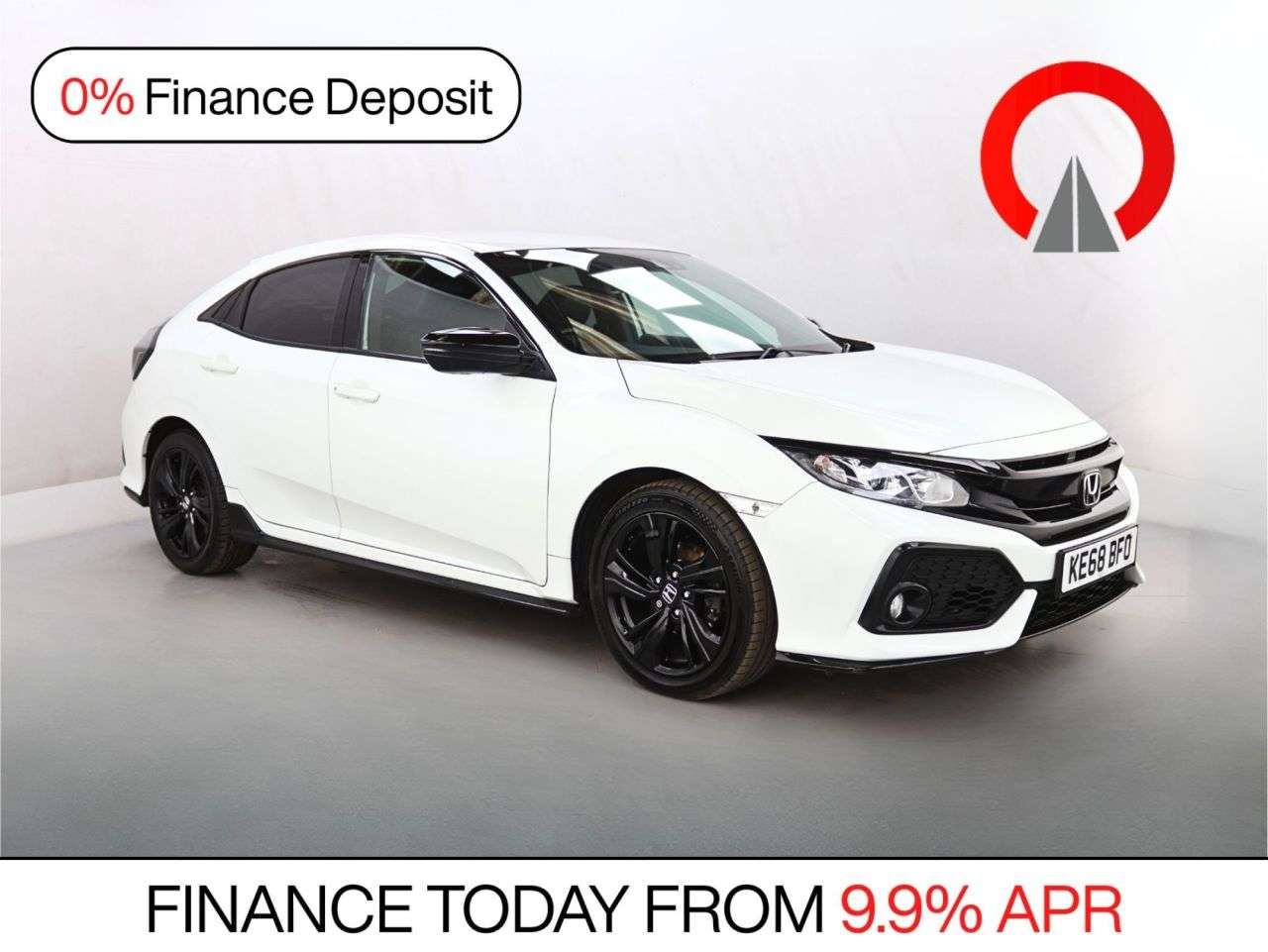 A 2018 HONDA CIVIC 1.0 VTEC Turbo Sport Line Hatchback 5dr Petrol Manual Euro 6 (s/s) (126 ps) A 2018 HONDA CIVIC 1.0 VTEC Turbo Sport Line Hatchback 5dr Petrol Manual Euro 6 (s/s) (126 ps)