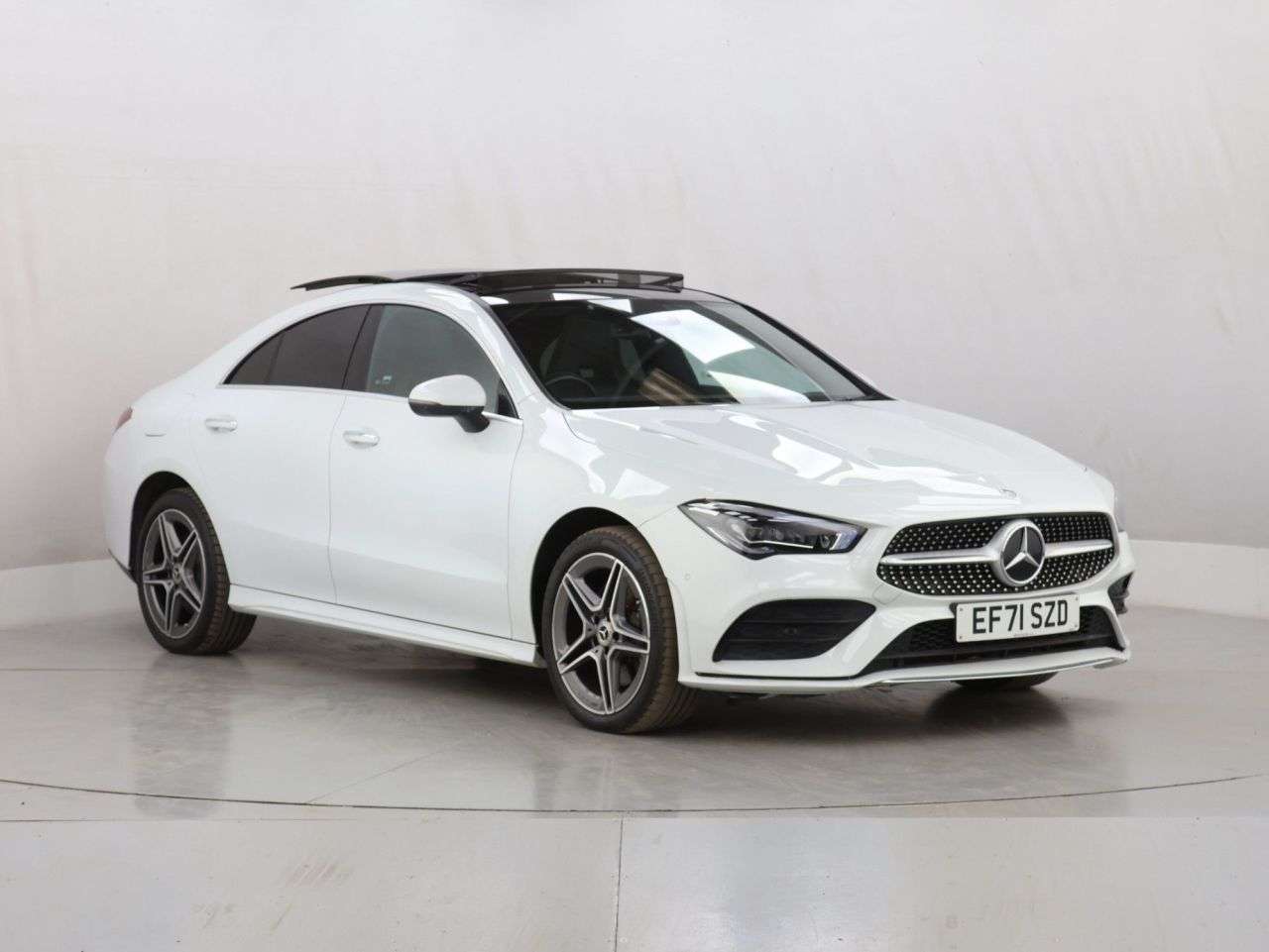A 2022 MERCEDES-BENZ CLA CLASS 1.3 CLA250e 15.6kWh AMG Line (Premium Plus) Coupe 4dr Petrol Plug-in Hybrid A 2022 MERCEDES-BENZ CLA CLASS 1.3 CLA250e 15.6kWh AMG Line (Premium Plus) Coupe 4dr Petrol Plug-in Hybrid