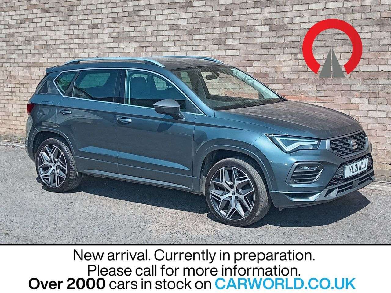 A 2021 SEAT ATECA 1.5 TSI EVO FR Sport SUV 5dr Petrol DSG Euro 6 (s/s) (150 ps) A 2021 SEAT ATECA 1.5 TSI EVO FR Sport SUV 5dr Petrol DSG Euro 6 (s/s) (150 ps)