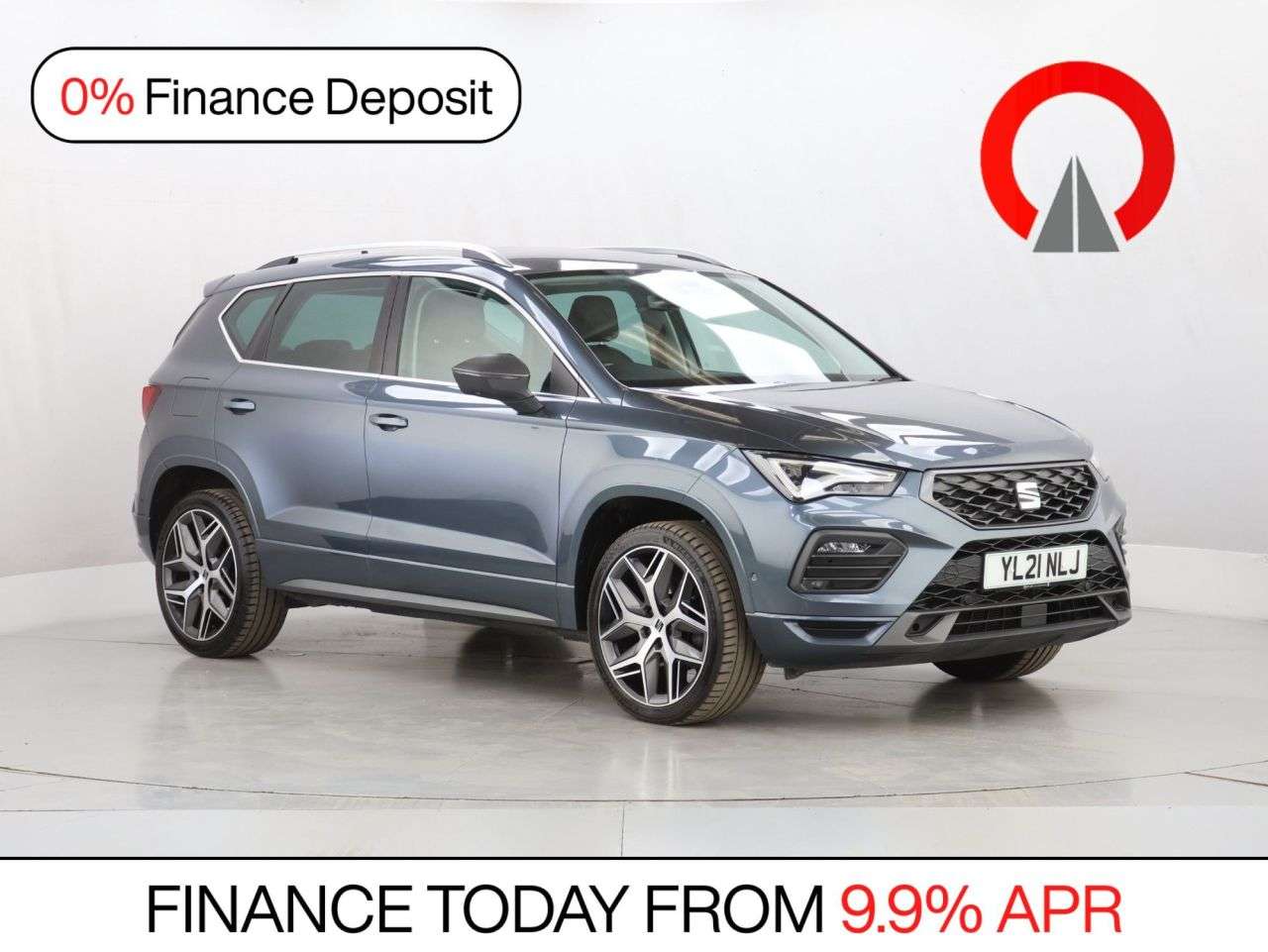 A 2021 SEAT ATECA 1.5 TSI EVO FR Sport SUV 5dr Petrol DSG Euro 6 (s/s) (150 ps) A 2021 SEAT ATECA 1.5 TSI EVO FR Sport SUV 5dr Petrol DSG Euro 6 (s/s) (150 ps)