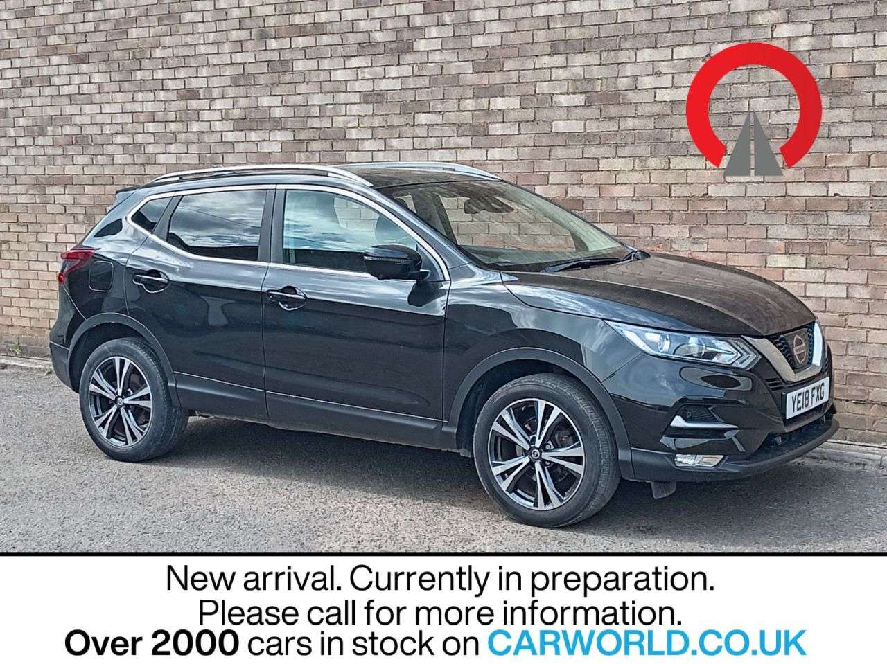 A 2018 NISSAN QASHQAI 1.5 dCi N-Connecta SUV 5dr Diesel Manual Euro 6 (s/s) (110 ps) A 2018 NISSAN QASHQAI 1.5 dCi N-Connecta SUV 5dr Diesel Manual Euro 6 (s/s) (110 ps)