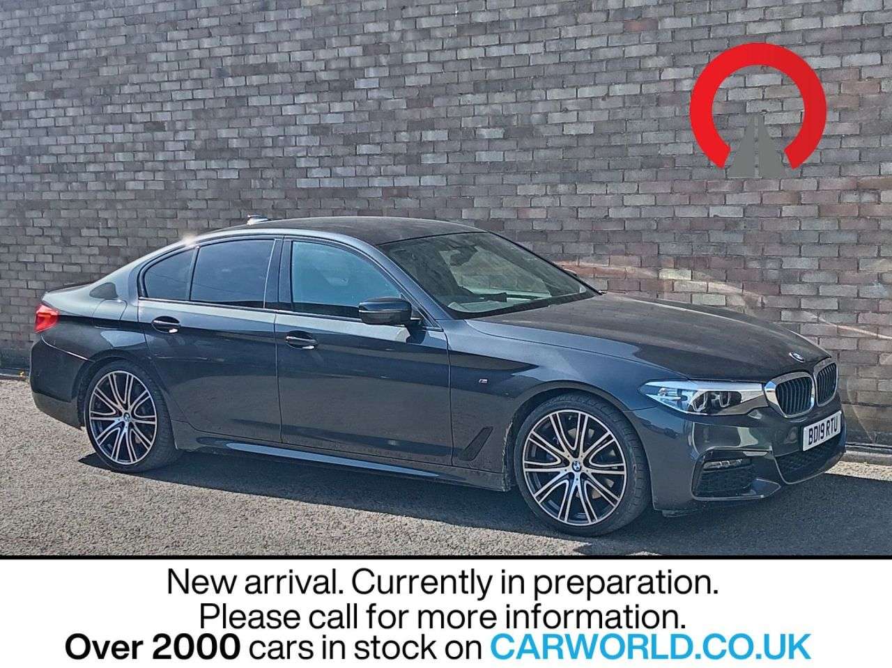 A 2019 BMW 5 SERIES 2.0 530i GPF M Sport Saloon 4dr Petrol Auto Euro 6 (s/s) (252 ps) A 2019 BMW 5 SERIES 2.0 530i GPF M Sport Saloon 4dr Petrol Auto Euro 6 (s/s) (252 ps)