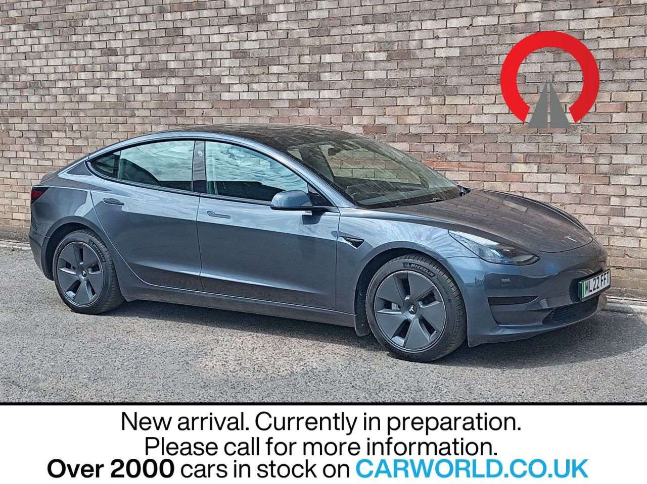 A 2022 TESLA MODEL 3 Standard Range Plus Saloon 4dr Electric Auto RWD (241 bhp) A 2022 TESLA MODEL 3 Standard Range Plus Saloon 4dr Electric Auto RWD (241 bhp)