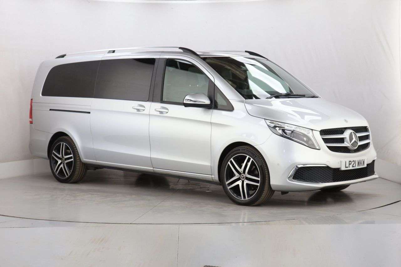 A 2021 MERCEDES-BENZ V CLASS 2.0 V220d Sport MPV 5dr Diesel G-Tronic+ Euro 6 (s/s) XLWB (163 ps) A 2021 MERCEDES-BENZ V CLASS 2.0 V220d Sport MPV 5dr Diesel G-Tronic+ Euro 6 (s/s) XLWB (163 ps)