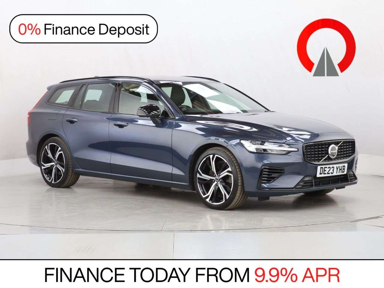 A 2023 VOLVO V60 2.0 T6 Recharge 18.8kWh Plus Estate 5dr Petrol Plug-in Hybrid Auto AWD Euro A 2023 VOLVO V60 2.0 T6 Recharge 18.8kWh Plus Estate 5dr Petrol Plug-in Hybrid Auto AWD Euro