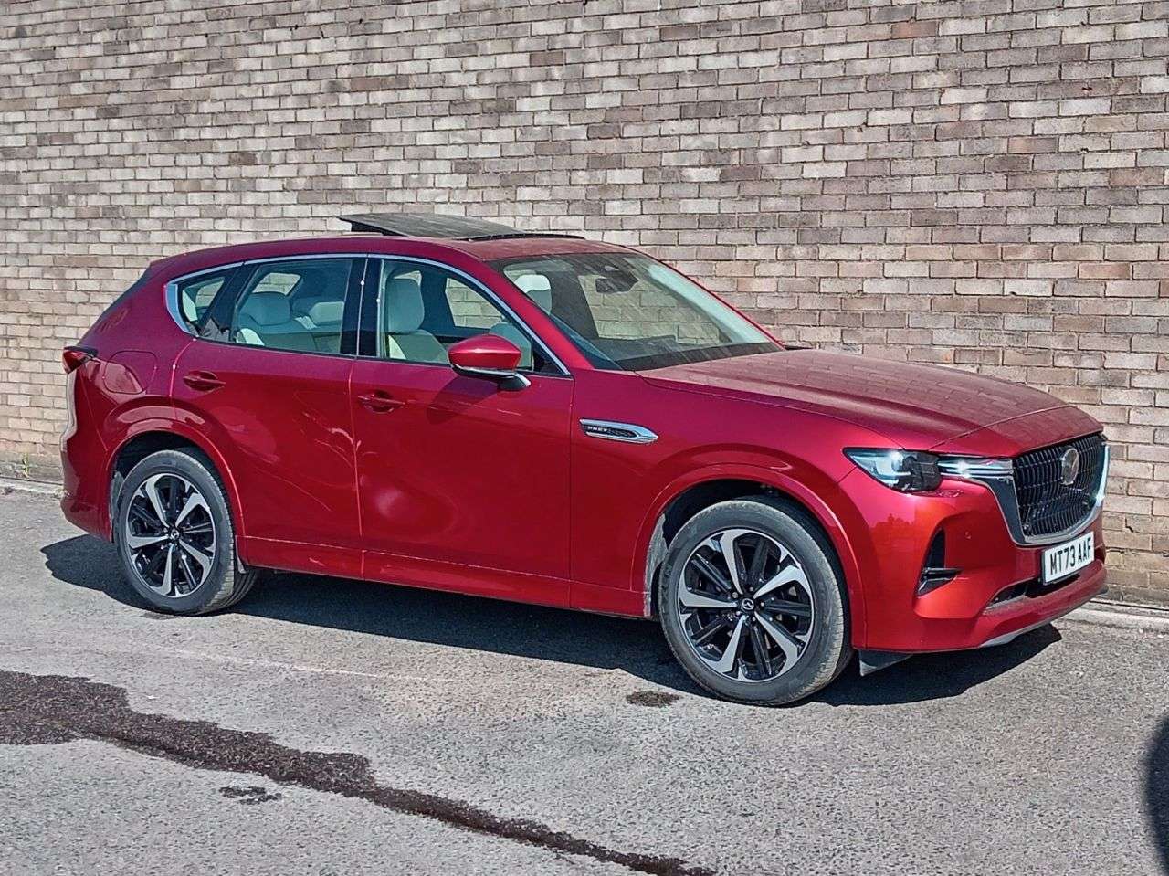 A 2023 MAZDA CX-60 2.5 e-SKYACTIV 17.8kWh Takumi SUV 5dr Petrol Plug-in Hybrid Auto 4WD Euro 6 A 2023 MAZDA CX-60 2.5 e-SKYACTIV 17.8kWh Takumi SUV 5dr Petrol Plug-in Hybrid Auto 4WD Euro 6