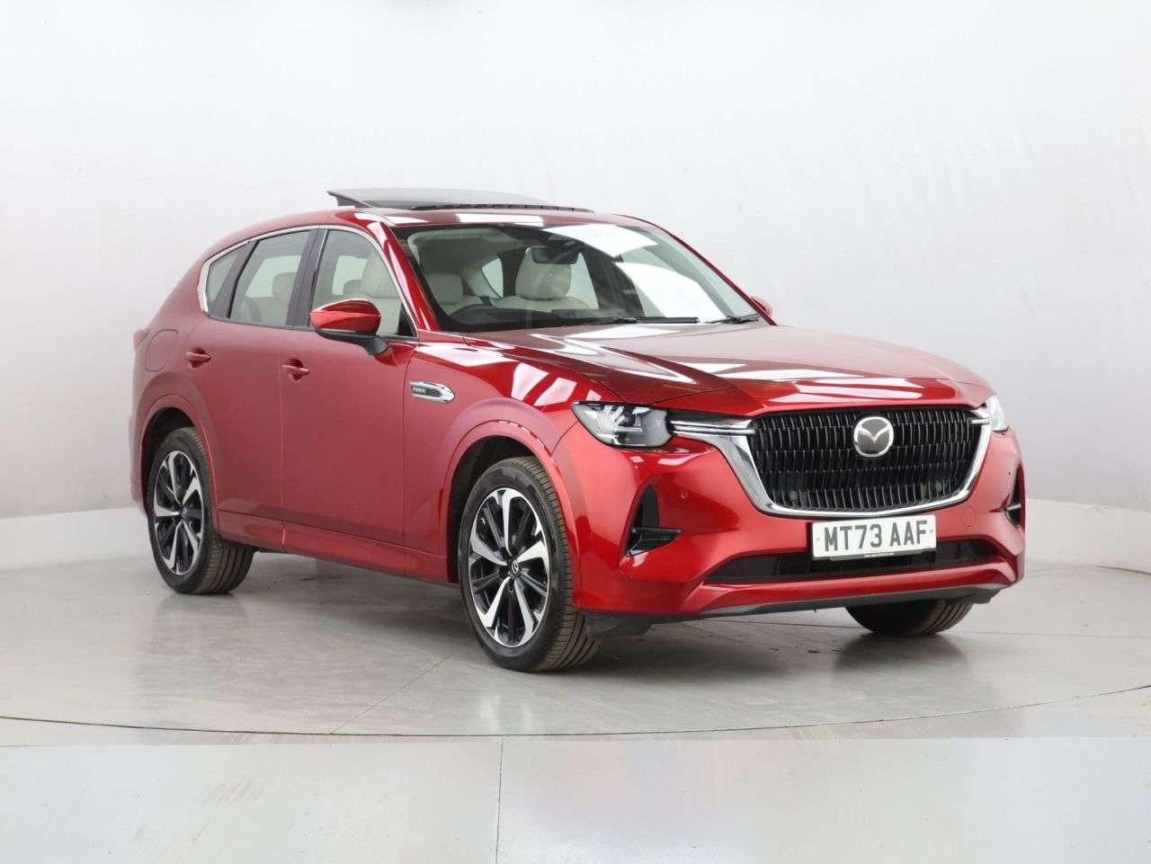 A 2023 MAZDA CX-60 2.5 e-SKYACTIV 17.8kWh Takumi SUV 5dr Petrol Plug-in Hybrid Auto 4WD Euro 6 A 2023 MAZDA CX-60 2.5 e-SKYACTIV 17.8kWh Takumi SUV 5dr Petrol Plug-in Hybrid Auto 4WD Euro 6