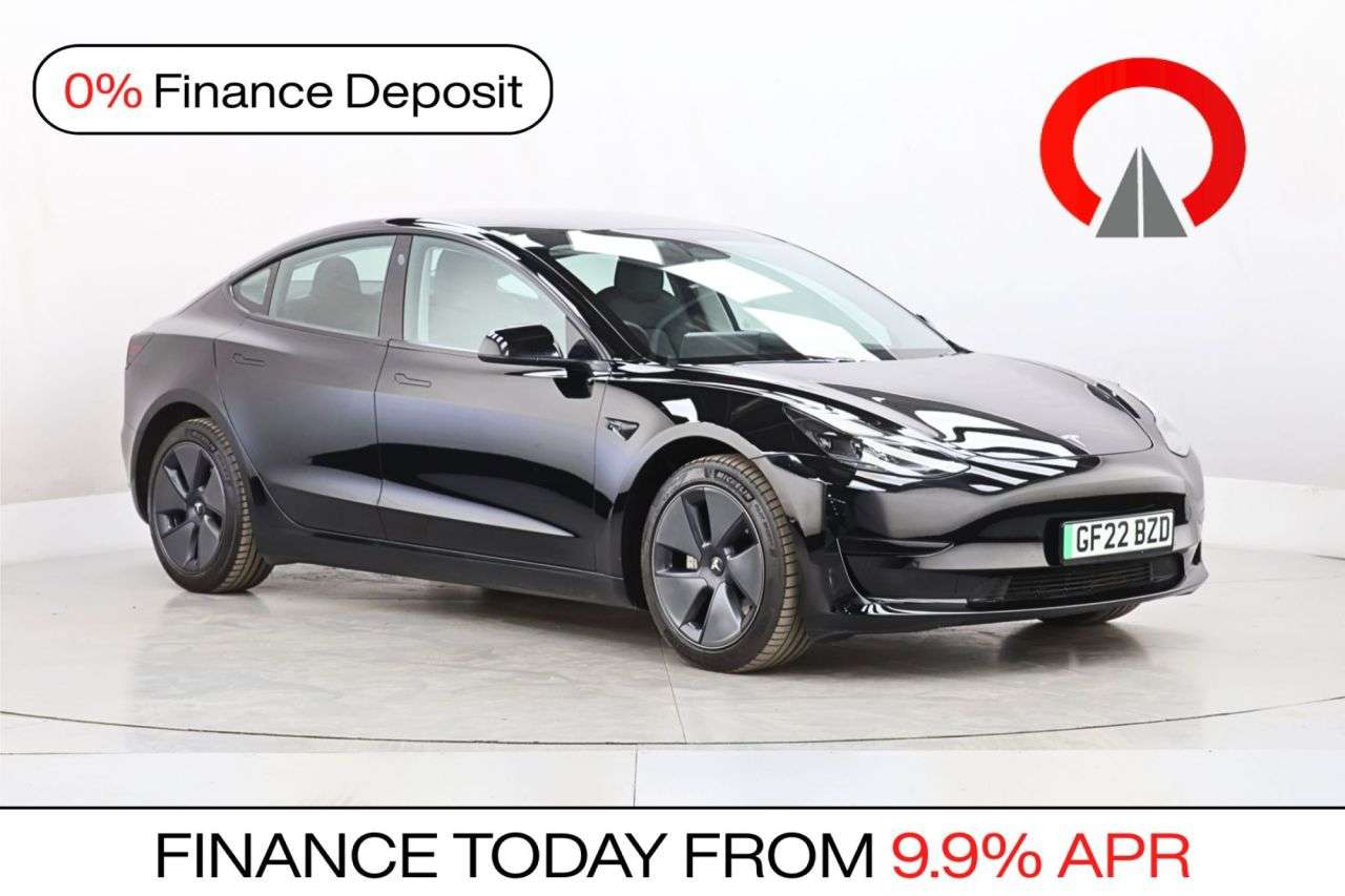 A 2022 TESLA MODEL 3 Standard Range Plus Saloon 4dr Electric Auto RWD (241 bhp) A 2022 TESLA MODEL 3 Standard Range Plus Saloon 4dr Electric Auto RWD (241 bhp)