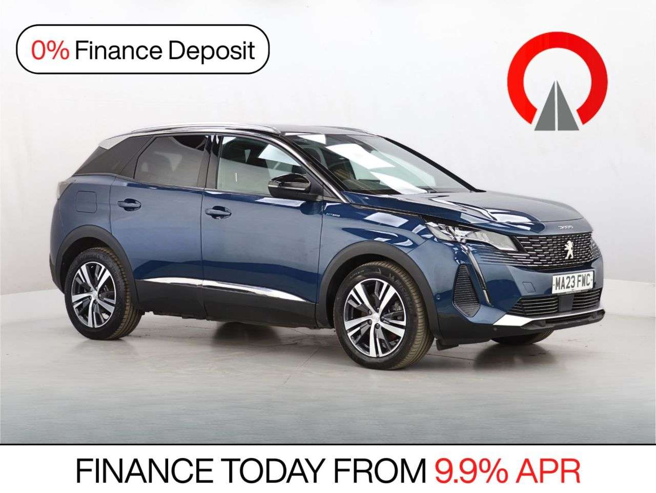 A 2023 PEUGEOT 3008 1.6 13.2kWh Allure Premium + SUV 5dr Petrol Plug-in Hybrid e-EAT Euro 6 (s/ A 2023 PEUGEOT 3008 1.6 13.2kWh Allure Premium + SUV 5dr Petrol Plug-in Hybrid e-EAT Euro 6 (s/