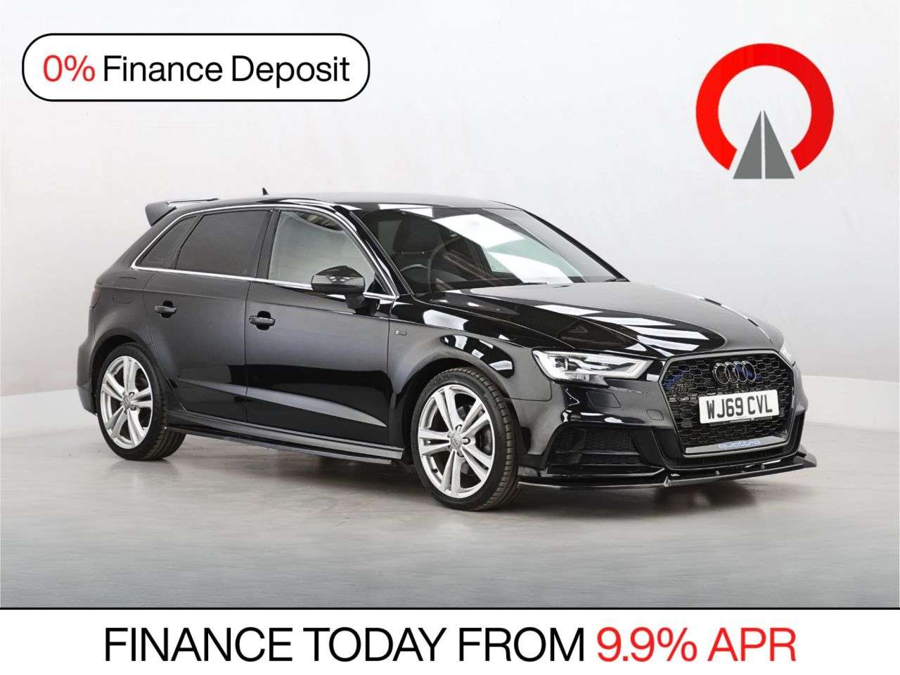 A 2019 AUDI A3 2.0 TFSI 40 S line Sportback 5dr Petrol S Tronic quattro Euro 6 (s/s) (190 A 2019 AUDI A3 2.0 TFSI 40 S line Sportback 5dr Petrol S Tronic quattro Euro 6 (s/s) (190
