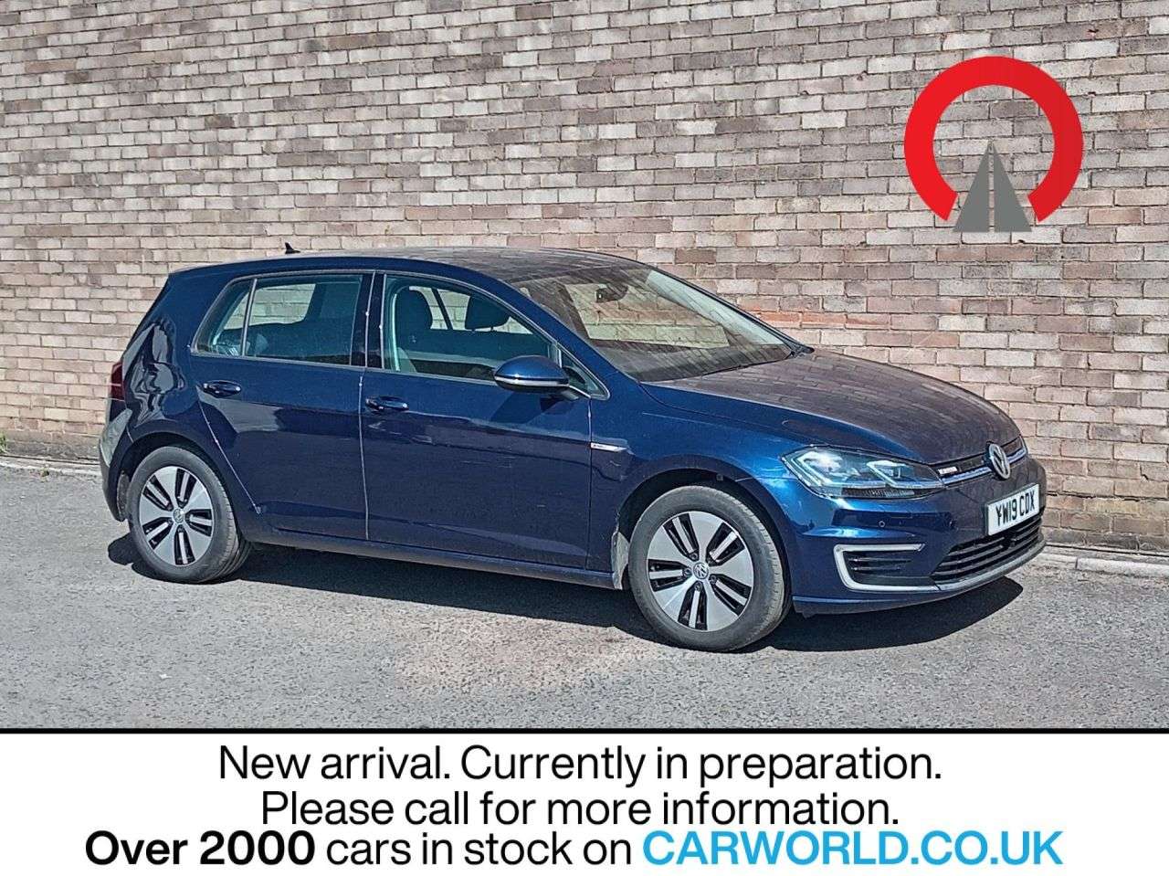 A 2019 VOLKSWAGEN E-GOLF 35.8kWh e-Golf Hatchback 5dr Electric Auto (136 ps) A 2019 VOLKSWAGEN E-GOLF 35.8kWh e-Golf Hatchback 5dr Electric Auto (136 ps)