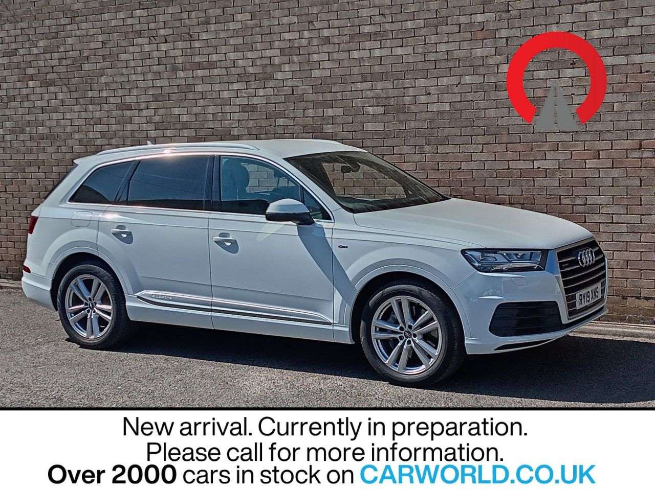 A 2019 AUDI Q7 3.0 TDI V6 45 S line SUV 5dr Diesel Tiptronic quattro Euro 6 (s/s) (231 ps) A 2019 AUDI Q7 3.0 TDI V6 45 S line SUV 5dr Diesel Tiptronic quattro Euro 6 (s/s) (231 ps)