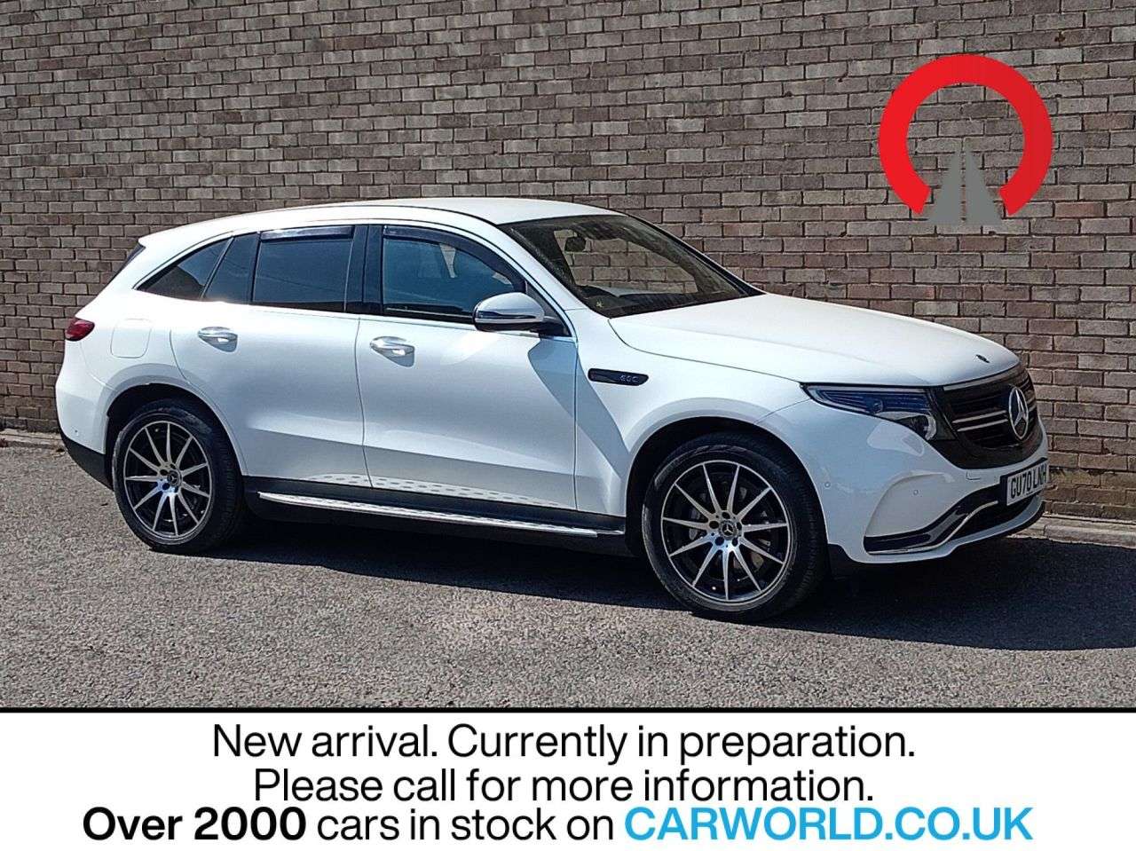 A 2020 MERCEDES-BENZ EQC EQC 400 80kWh AMG Line SUV 5dr Electric Auto 4MATIC (408 ps) A 2020 MERCEDES-BENZ EQC EQC 400 80kWh AMG Line SUV 5dr Electric Auto 4MATIC (408 ps)