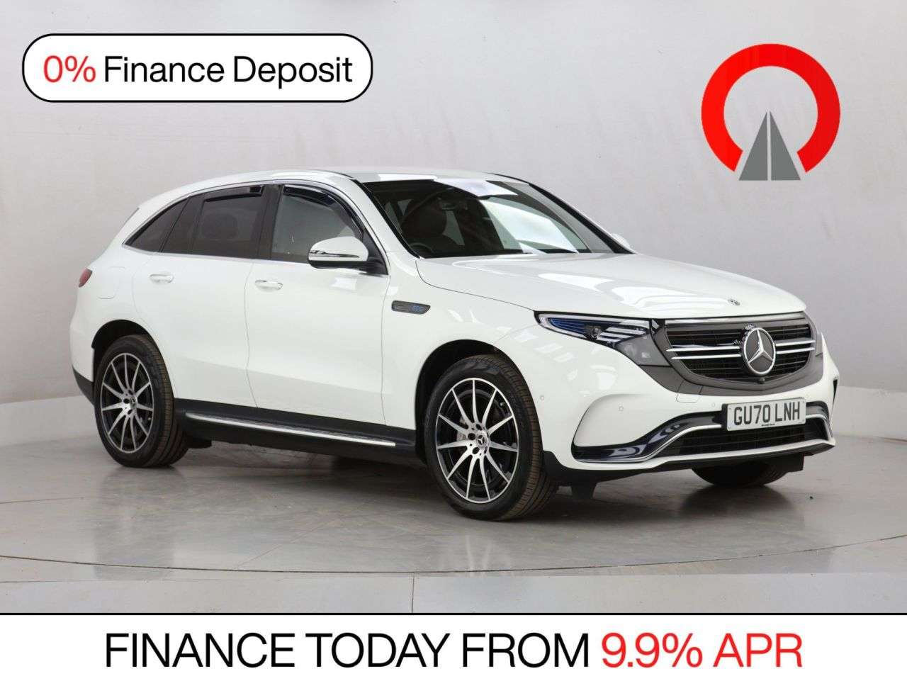A 2020 MERCEDES-BENZ EQC EQC 400 80kWh AMG Line SUV 5dr Electric Auto 4MATIC (408 ps) A 2020 MERCEDES-BENZ EQC EQC 400 80kWh AMG Line SUV 5dr Electric Auto 4MATIC (408 ps)