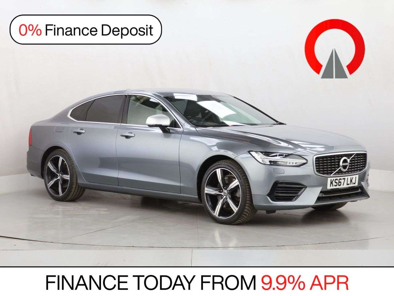 A 2017 VOLVO S90 2.0h T8 Twin Engine 10.4kWh R-Design Pro Saloon 4dr Petrol Plug-in Hybrid A A 2017 VOLVO S90 2.0h T8 Twin Engine 10.4kWh R-Design Pro Saloon 4dr Petrol Plug-in Hybrid A