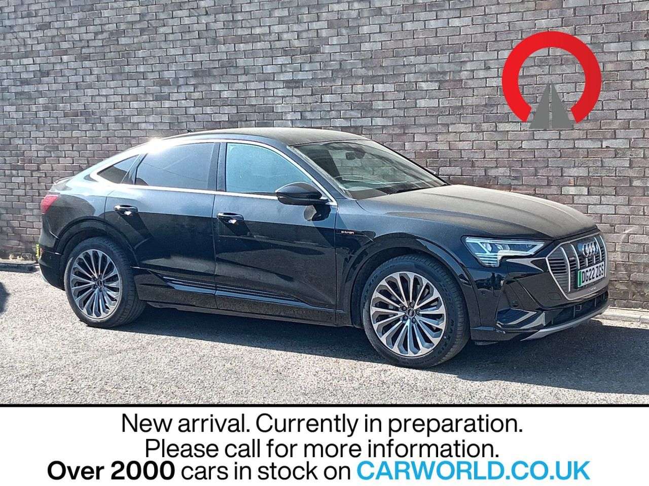 A 2022 AUDI E-TRON 50 S line Sportback 5dr Electric Auto quattro 71.2kWh (11kW Charger) (313 p A 2022 AUDI E-TRON 50 S line Sportback 5dr Electric Auto quattro 71.2kWh (11kW Charger) (313 p