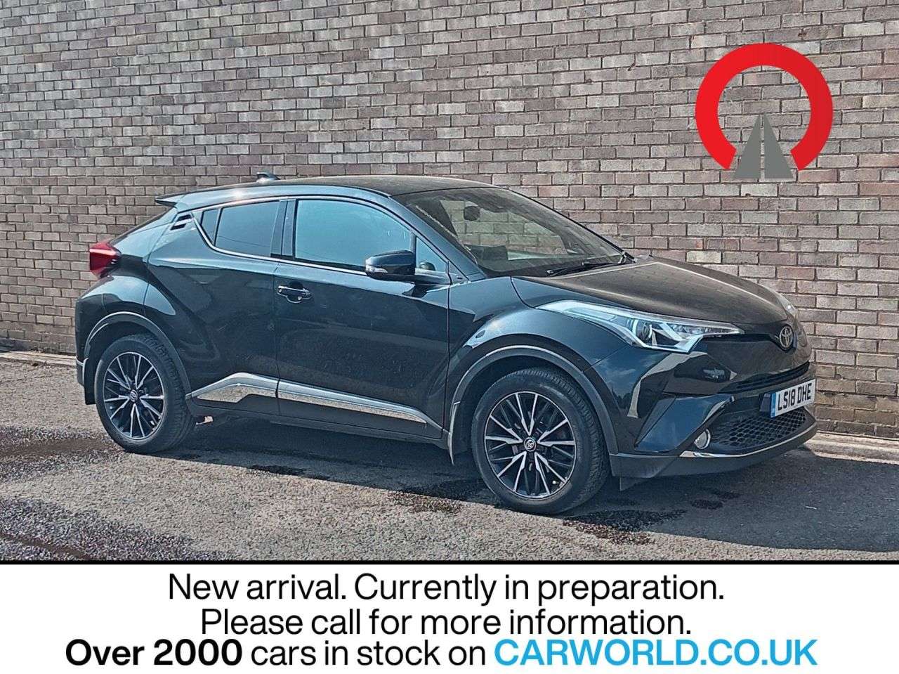 A 2018 TOYOTA C-HR 1.2 VVT-i Excel SUV 5dr Petrol Manual Euro 6 (s/s) (115 ps) A 2018 TOYOTA C-HR 1.2 VVT-i Excel SUV 5dr Petrol Manual Euro 6 (s/s) (115 ps)